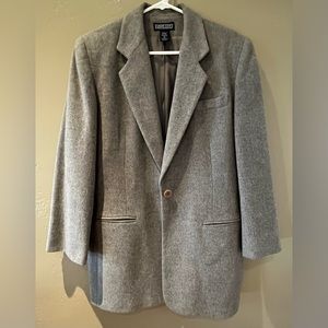 Vintage Land’s End Women’s Wool Blazer Size 10